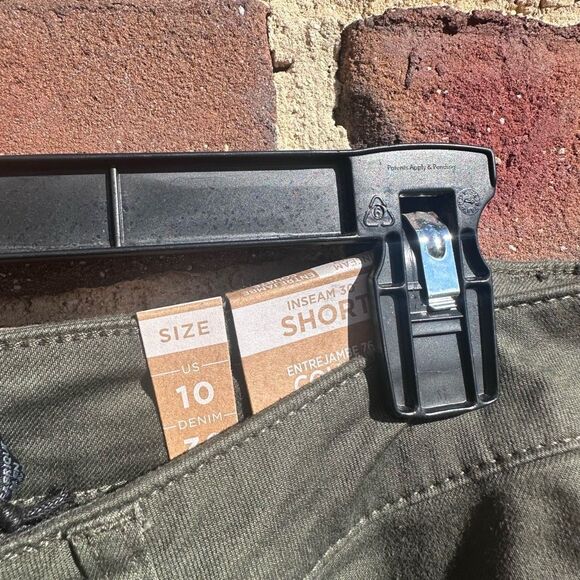 prAna Women's Kayla Skinny Jeans Evergreen Size 10 NEW - Picture 6 of 7